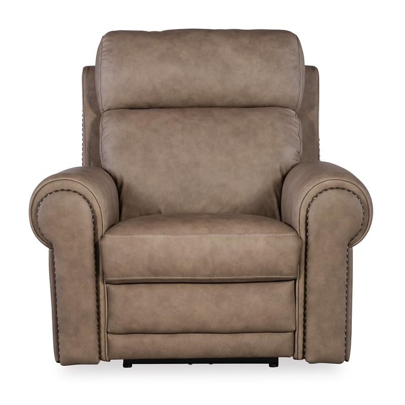 Large Picture of Hooker Furniture SS635-PHZL1-082 Duncan Power Recliner with Power Headrest & Lumbar