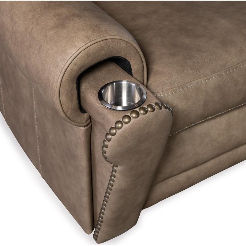 Large Picture of Hooker Furniture SS635-PHZL1-082 Duncan Power Recliner with Power Headrest & Lumbar