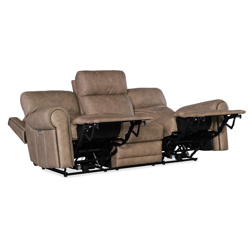 Large Picture of Hooker Furniture SS635-PHZL3-082 Duncan Power Sofa with Power Headrest & Lumbar