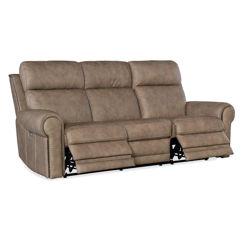 Large Picture of Hooker Furniture SS635-PHZL3-082 Duncan Power Sofa with Power Headrest & Lumbar