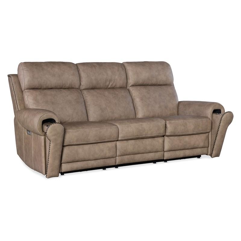 Large Picture of Hooker Furniture SS635-PHZL3-082 Duncan Power Sofa with Power Headrest & Lumbar