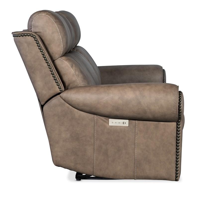 Large Picture of Hooker Furniture SS635-PHZL3-082 Duncan Power Sofa with Power Headrest & Lumbar