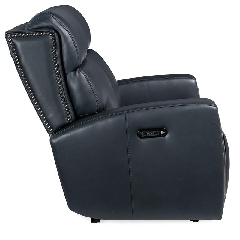 Large Picture of Hooker Furniture SS704-PHZ2-049 Ruthe Zero Gravity Power Recline Loveseat with Power Headrest