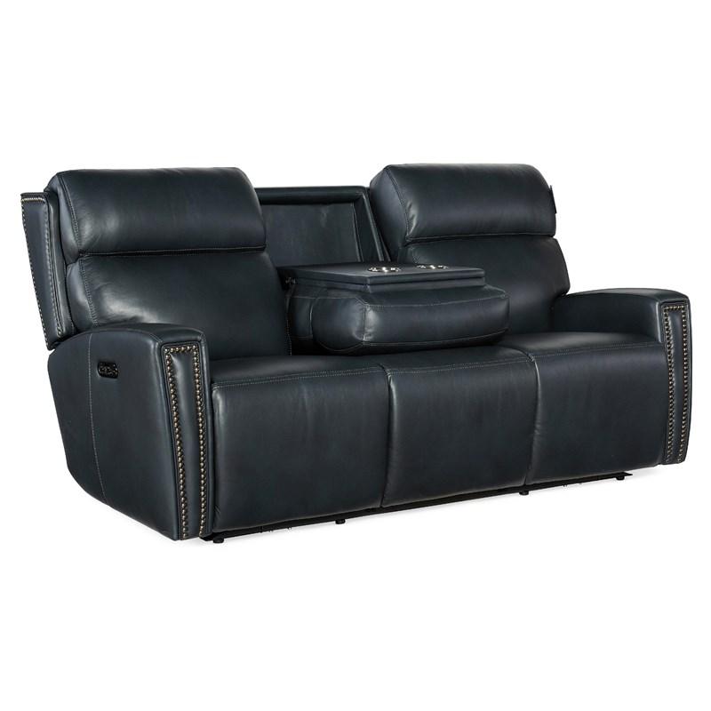 Large Picture of Hooker Furniture SS704-PHZ3C-049 Ruthe ZeroG Power Sofa with Power Headrest & Hidden Console
