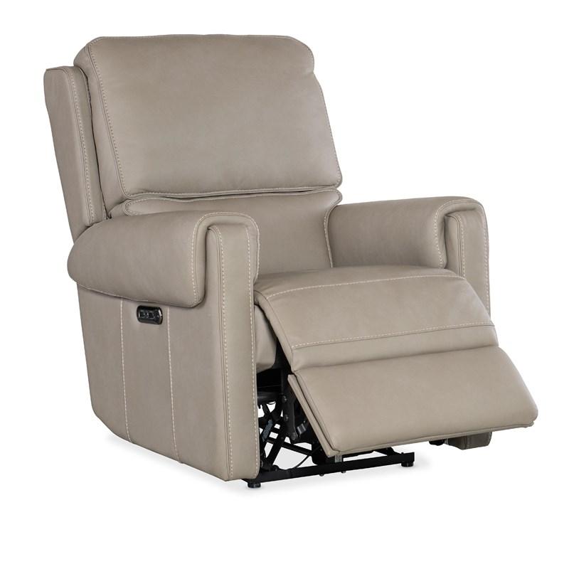 Large Picture of Hooker Furniture SS718-PHZ1-090 Somers Power Recliner with Power Headrest
