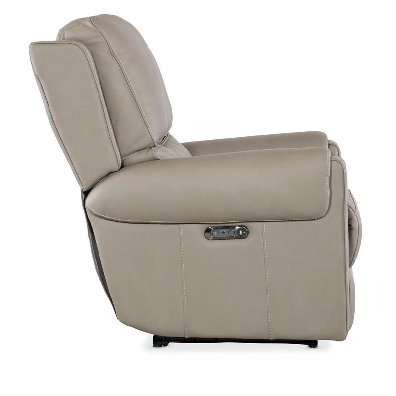 Large Picture of Hooker Furniture SS718-PHZ1-090 Somers Power Recliner with Power Headrest