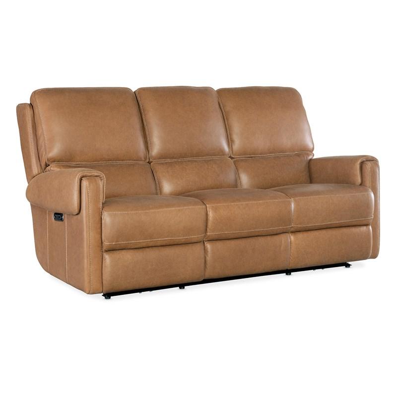 Hooker Furniture SS718-PHZ3-080 Somers Sofa with Power Recline & Power Headrest