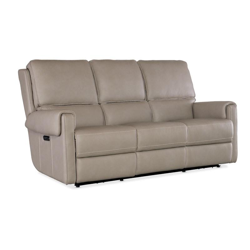 Hooker Furniture SS718-PHZ3-090 Somers Sofa with Power Recline & Power Headrest