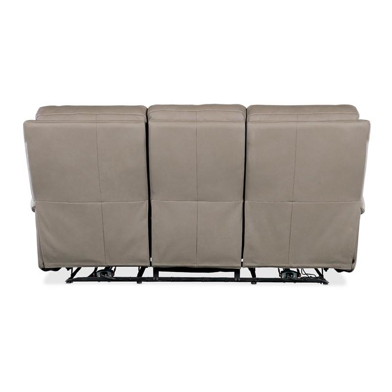 Large Picture of Hooker Furniture SS718-PHZ3-090 Somers Sofa with Power Recline & Power Headrest