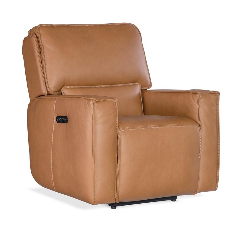 Hooker Furniture SS727-PHZ1-084 Miles Zero Gravity Power Recliner with Power Headrest