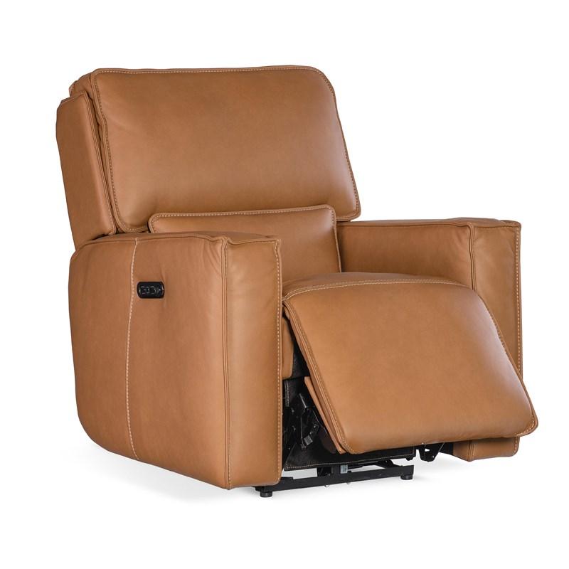 Large Picture of Hooker Furniture SS727-PHZ1-084 Miles Zero Gravity Power Recliner with Power Headrest