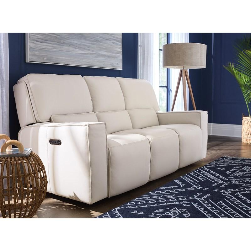 Large Picture of Hooker Furniture SS727-PHZ3-001 Miles Zero Gravity Sofa with Power Recline Power Headrest