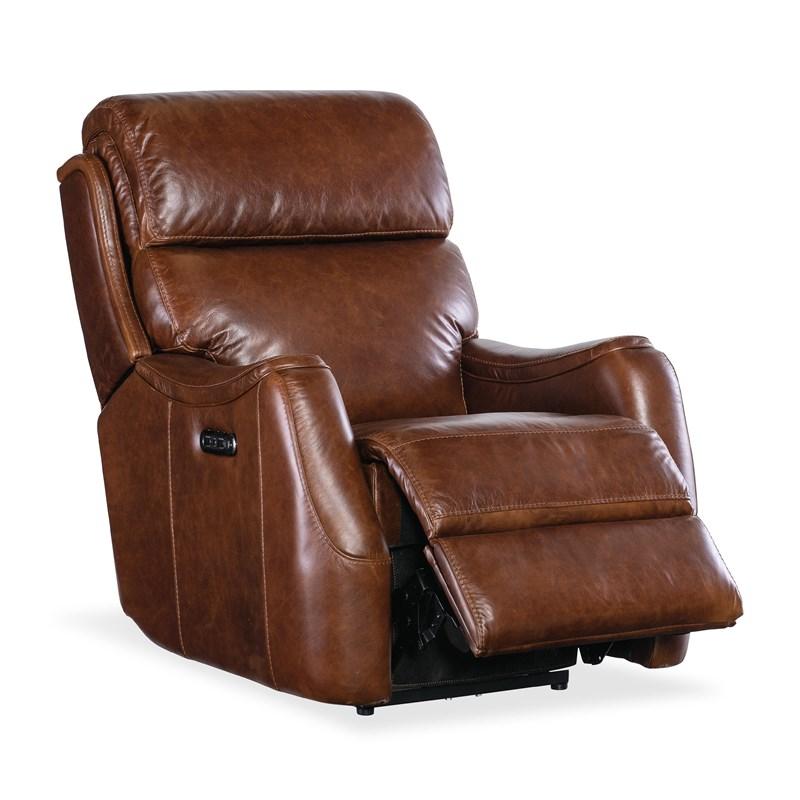 Large Picture of Hooker Furniture SS734-PHZ1-088 Harlan Zero Gravity Power Recliner with Power Headrest