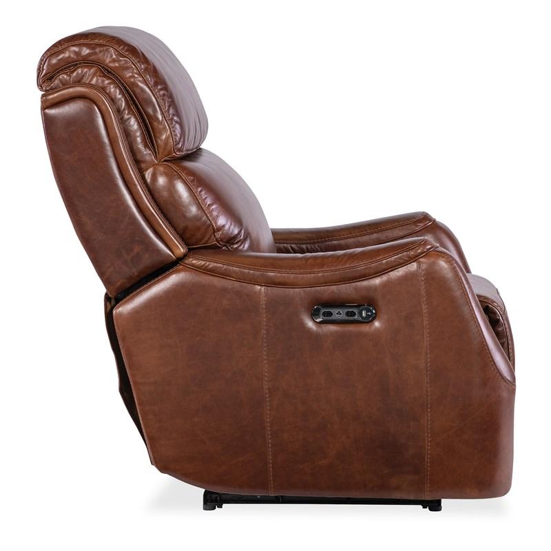 Large Picture of Hooker Furniture SS734-PHZ1-088 Harlan Zero Gravity Power Recliner with Power Headrest
