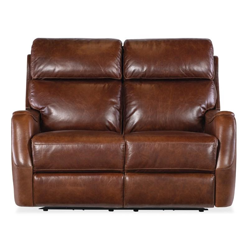 Large Picture of Hooker Furniture SS734-PHZ2-088 Harlan Zero Gravity Loveseat with Power Recline & Power Headrest