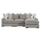 Benchcraft Aslan Court 20305S4 3 pc Sofa Sectional with Chaise