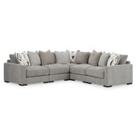 Benchcraft Aslan Court 20305S6 5 pc Sectional (Sectionals - Stationary)