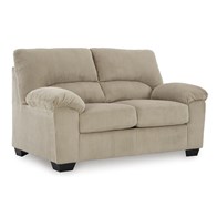 Signature Design by Ashley SimpleJoy 2420335 Loveseat (Loveseats - Stationary)