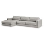 Signature Design by Ashley Amiata 57404S1 2 pc Sectional with Chaise