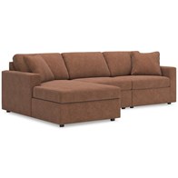 Signature Design by Ashley Modmax 92102S17 3 pc Sectional with Chaise (Sofas - Stationary)