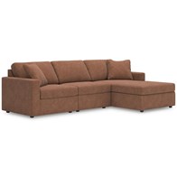 Signature Design by Ashley Modmax 92102S18 3 pc Sectional with Chaise (Sofas - Stationary)
