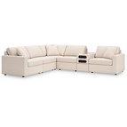 Signature Design by Ashley Modmax 92103S14 6 pc Sectional with Audio Console