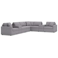 Signature Design by Ashley Modmax 92104S11 8 pc Sectional with Storage Consoles (Sectionals - Stationary)