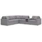 Signature Design by Ashley Modmax 92104S14 6 pc Sectional with Audio Console