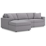 Signature Design by Ashley Modmax 92104S17 3 pc Sectional with Chaise (Sofas - Stationary)