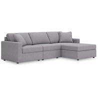 Signature Design by Ashley Modmax 92104S18 3 pc Sectional with Chaise (Sofas - Stationary)