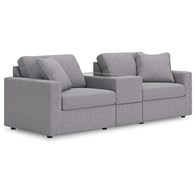 Signature Design by Ashley Modmax 92104S3 3 pc Sectional with Storage Console (Sofas - Stationary)