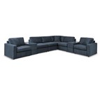 Signature Design by Ashley Modmax 92121S11 8 pc Sectional with Storage Consoles
