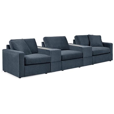 Signature Design by Ashley Modmax 92121S9 5 pc Sectional with Storage Consoles