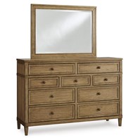 Signature Design by Ashley Sharlance B895B1 Dresser and Mirror (Dressers - 9 Drawers)