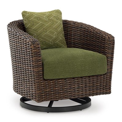 Signature Design by Ashley Horizon Hall P572-821 Swivel Lounge with Cushion