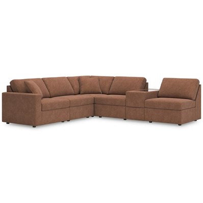 Signature Design by Ashley Modmax 92102S20 6 pc Sectional with Storage Console