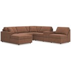 Signature Design by Ashley Modmax 92102S21 6 pc Sectional with Chaise and Storage Console