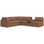Signature Design by Ashley Modmax 92102S23 6 pc Sectional with Audio Console