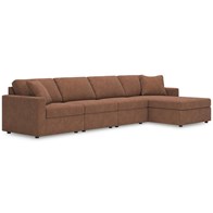 Signature Design by Ashley Modmax 92102S27 4 pc Sectional with Chaise (Sectionals - Stationary)