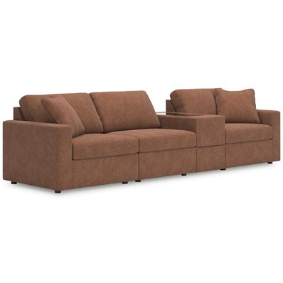 Signature Design by Ashley Modmax 92102S29 4 pc Sectional with Storage Console