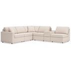 Signature Design by Ashley Modmax 92103S20 6 pc Sectional with Storage Console