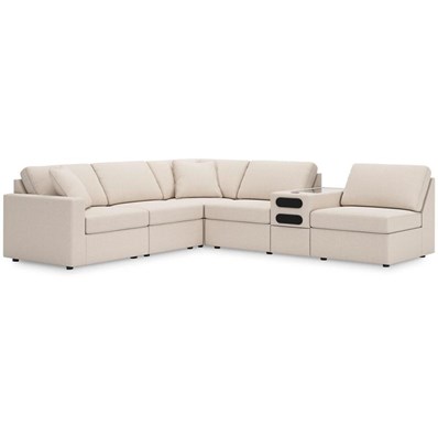 Signature Design by Ashley Modmax 92103S23 6 pc Sectional with Audio Console