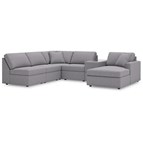Signature Design by Ashley Modmax 92104S22 6 pc Sectional with Chaise and Storage Console