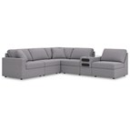 Signature Design by Ashley Modmax 92104S23 6 pc Sectional with Audio Console