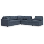 Signature Design by Ashley Modmax 92121S20 6 pc Sectional with Storage Console