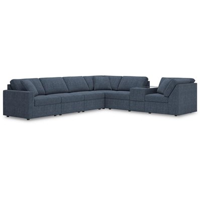 Signature Design by Ashley Modmax 92121S33 7 pc Sectional with Storage Console