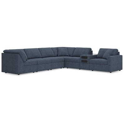 Signature Design by Ashley Modmax 92121S34 7 pc Sectional with Audio Console