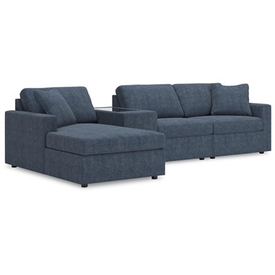 Signature Design by Ashley Modmax 92121S41 4 pc Sectional with Chaise and Storage Console