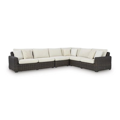 Signature Design by Ashley Kimora P711P2 4 pc Outdoor Sectional