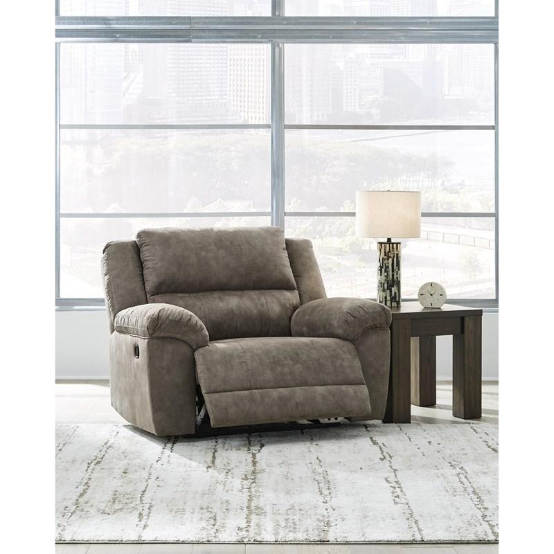 Large Picture of Signature Design by Ashley Laresview 3720352C Zero Wall Wide Seat Recliner